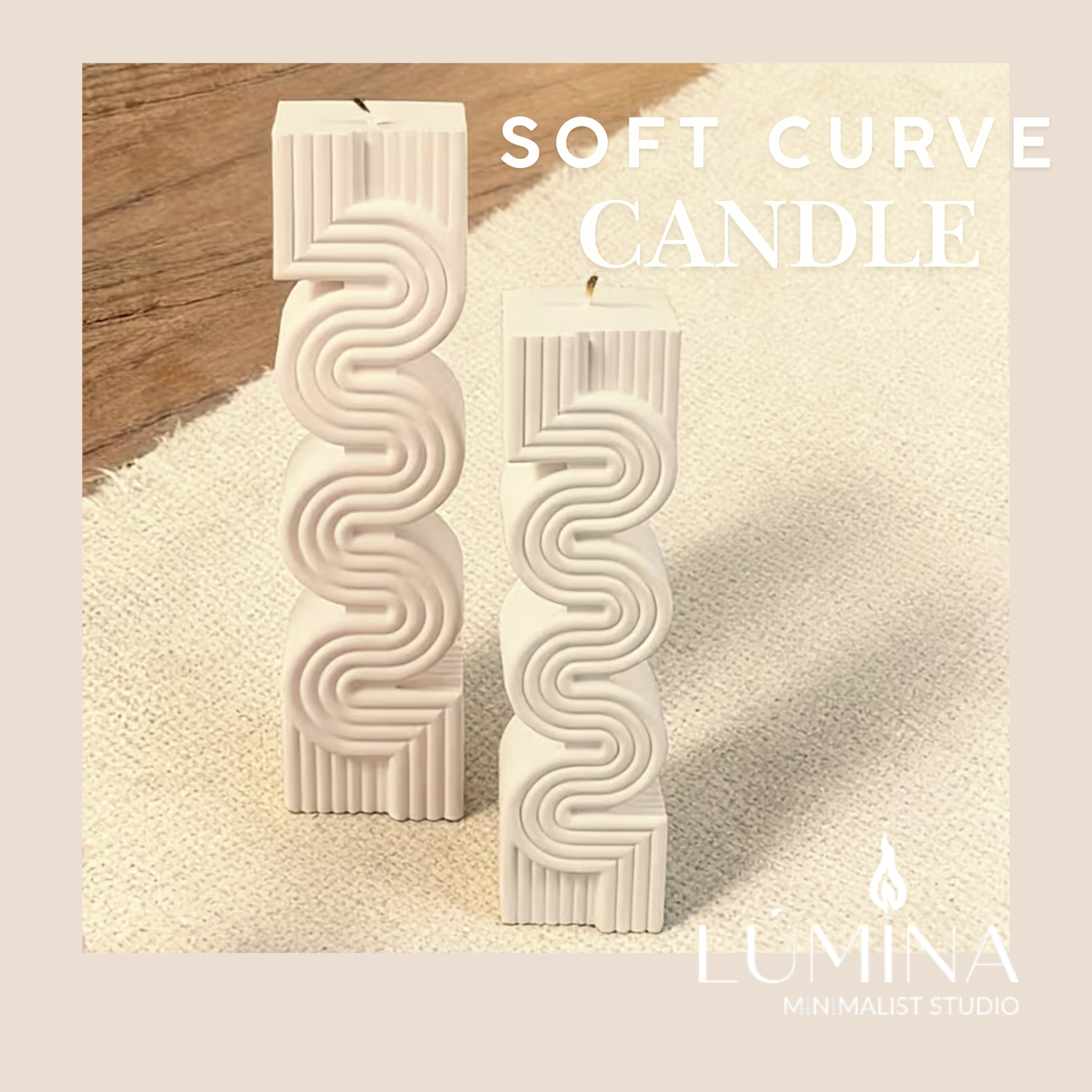 SOFT CURVE CANDLE SET