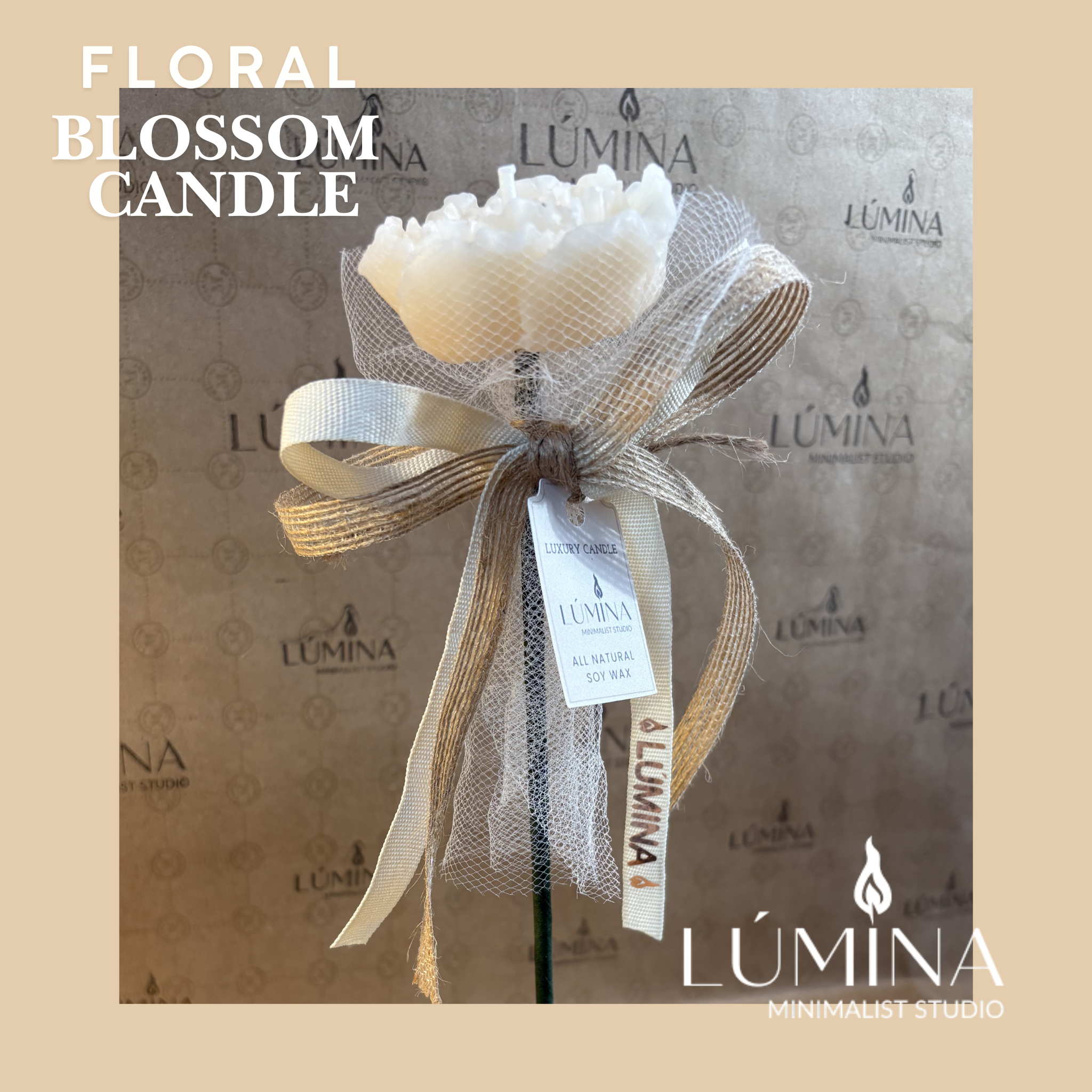 Floral Blossom Candle